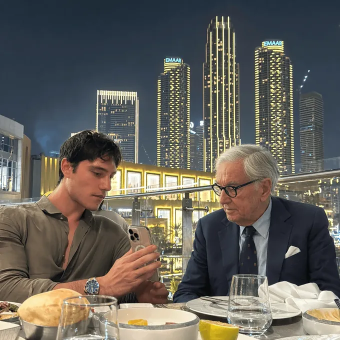 Growth Cab at a business dinner in Dubai
