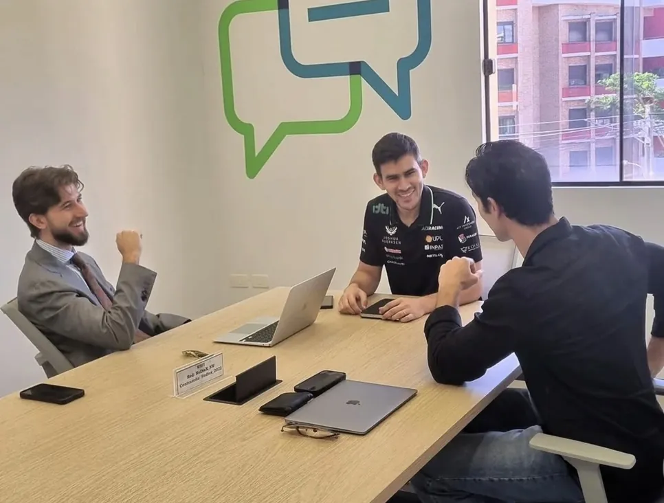 Growth Cab team in a sales meeting
